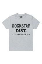 Boys Koen Grey/Black Graphic T-Shirt