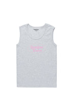 Girls Noir Heather Grey Tank Top