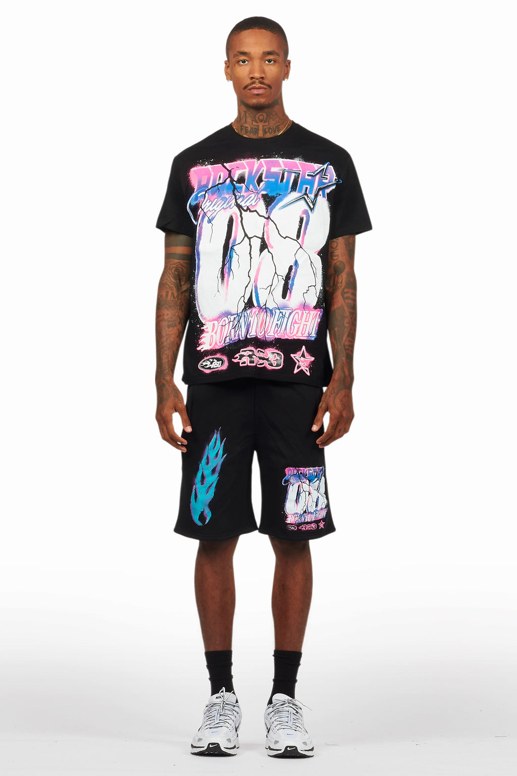 Mambo Black Short Set