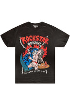 Vale Black Graphic T-Shirt