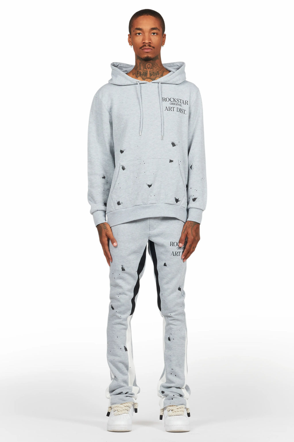 Raffer Heather Grey 2.0 Stacked Flare Track Set