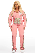 Linnea Rose Pink Tapestry Stacked Trackset