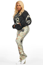 Eniyha Black/Camo Stacked Trackset