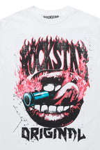 Grindin White Graphic T-Shirt
