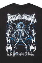 Deathrown Black Graphic T-Shirt