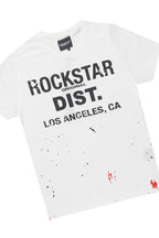 Boys Scottie White/Black Short Set