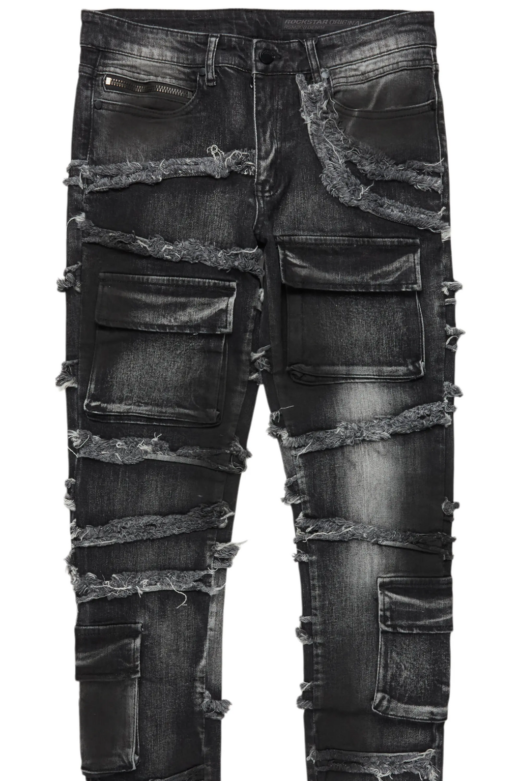 Yves Grey Skinny Cargo Jean