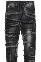Yves Grey Skinny Cargo Jean