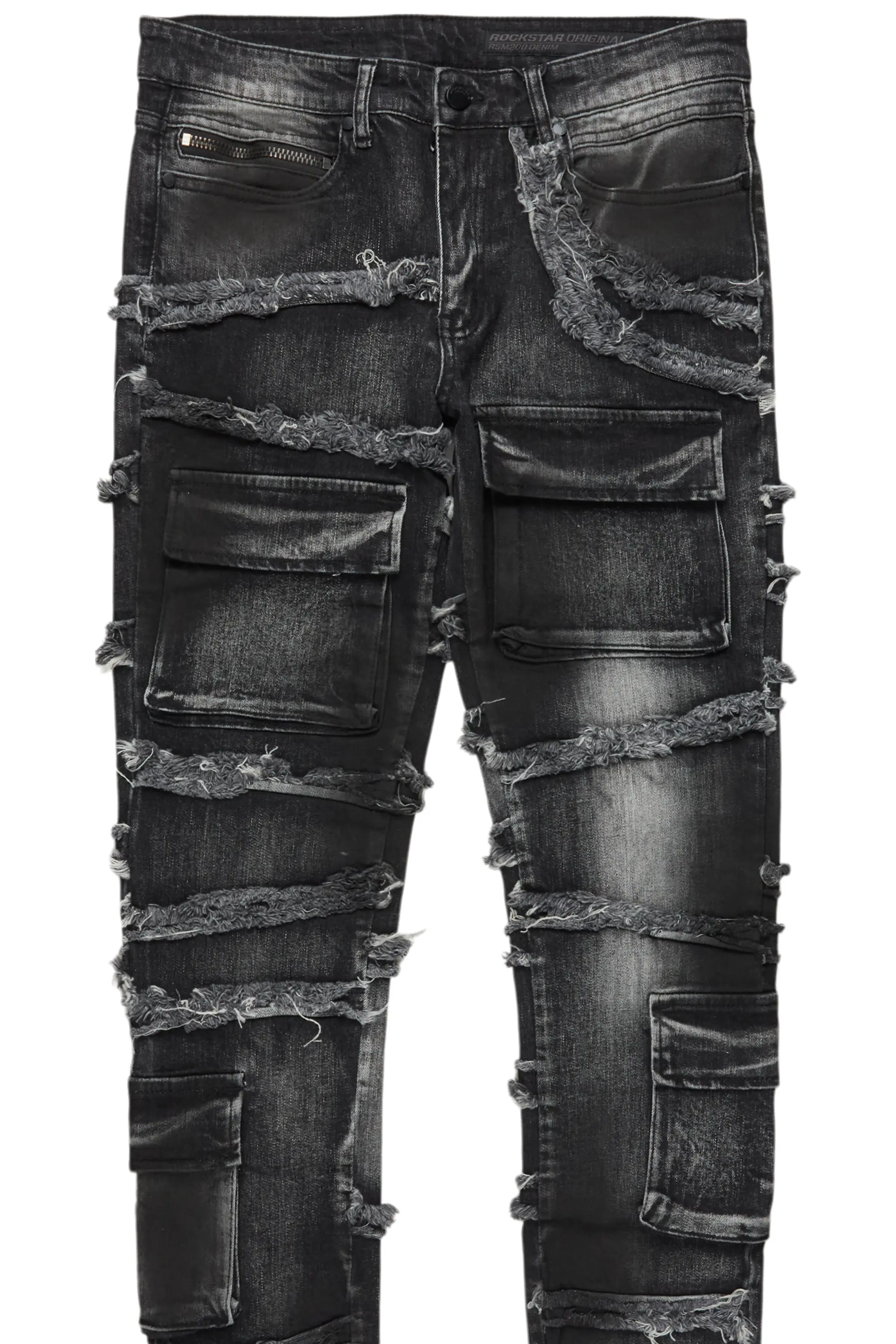 Yves Grey Skinny Cargo Jean