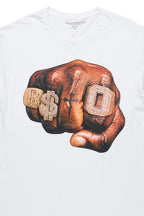 Aleeana White Oversized T-Shirt