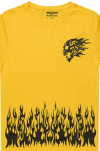 Boys Bubble Yellow/Black Graphic T-Shirt