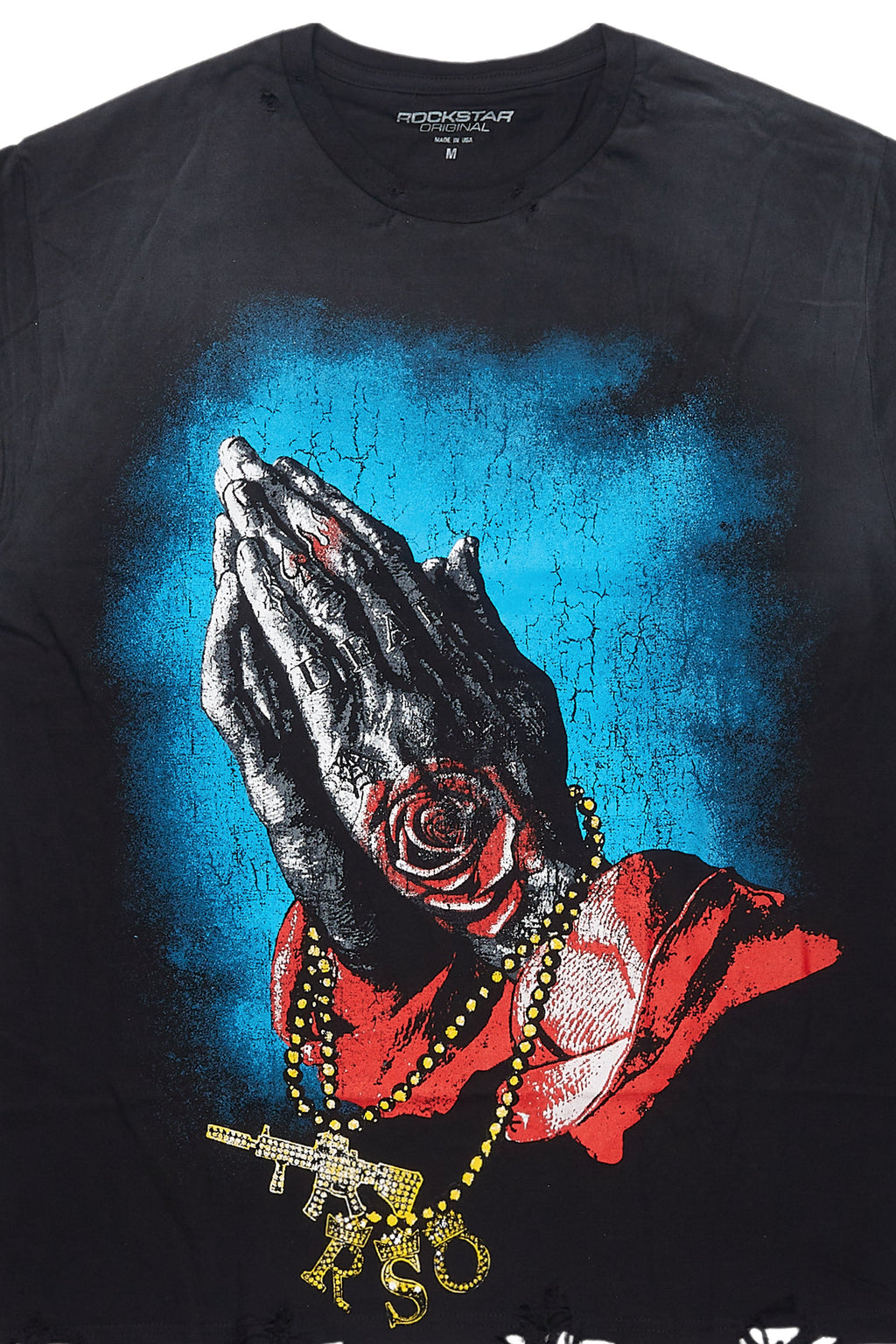 Gonave Black Graphic Muscle T-Shirt