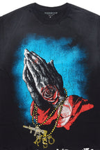 Gonave Black Graphic Muscle T-Shirt