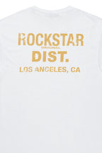 Dalasia White/Beige Oversized Tee