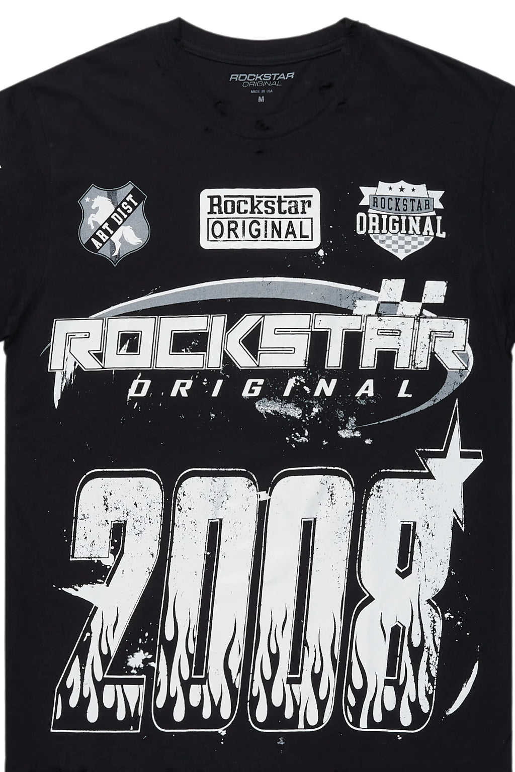 Esha Black Oversized T-Shirt