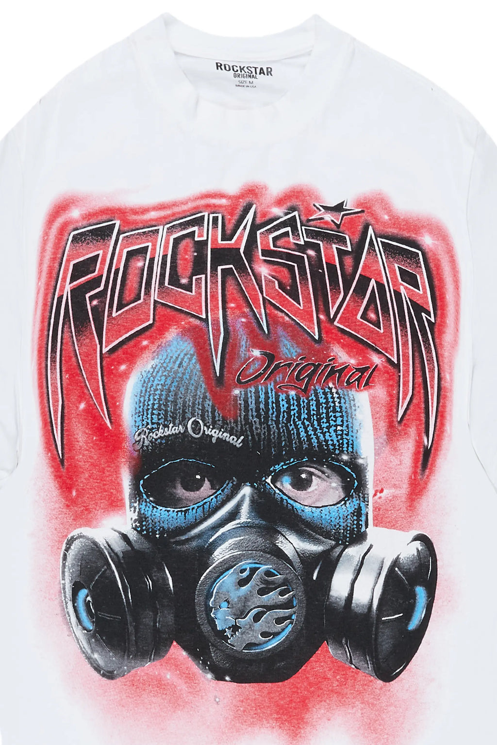 Broad White Oversized Graphic T-Shirt