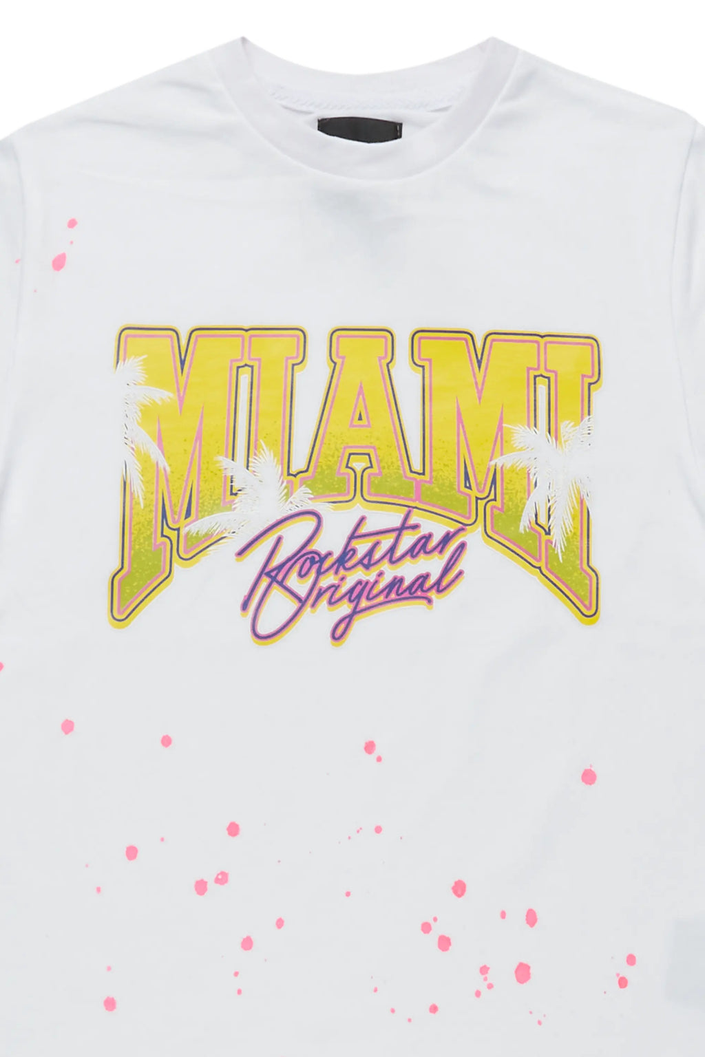 Girls Mila White Graphic T-Shirt