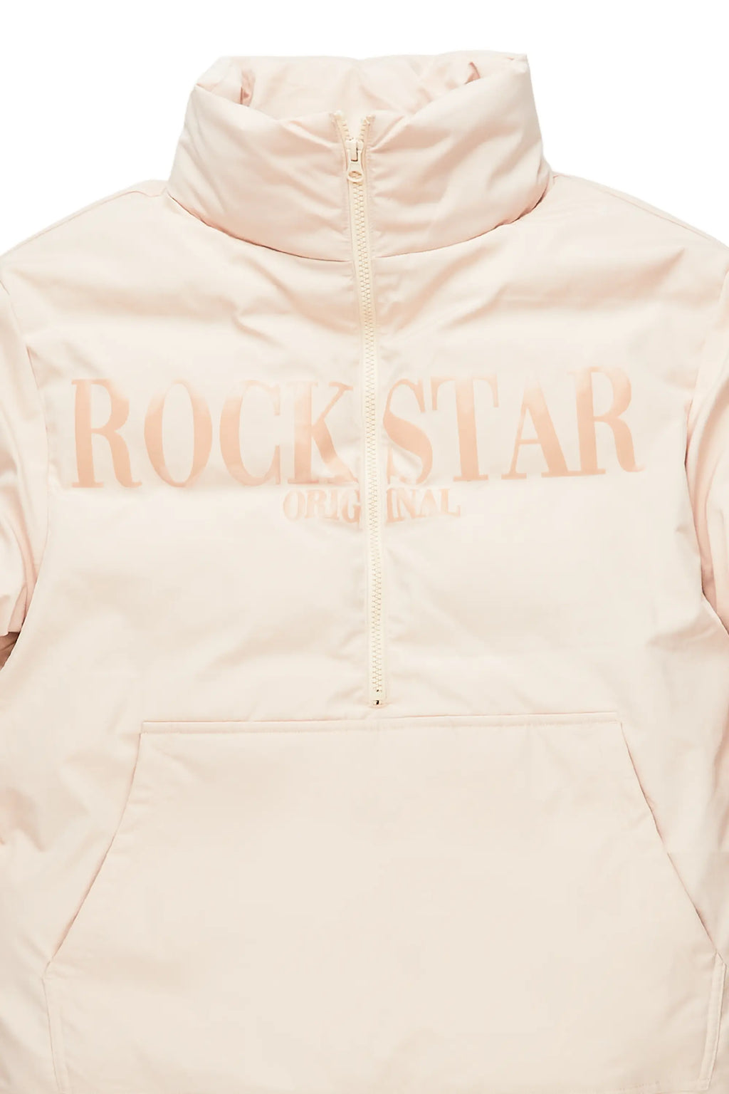 Jon Beige Puffer Jacket