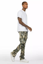 Lake White T-Shirt/Stacked Flare Jean Bundle