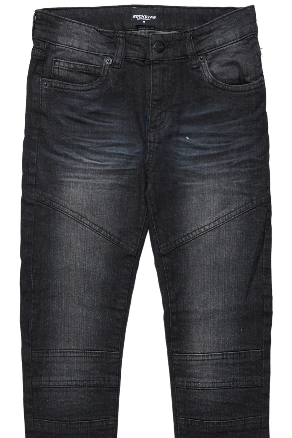 Girls Hale Grey Biker Skinny Jean