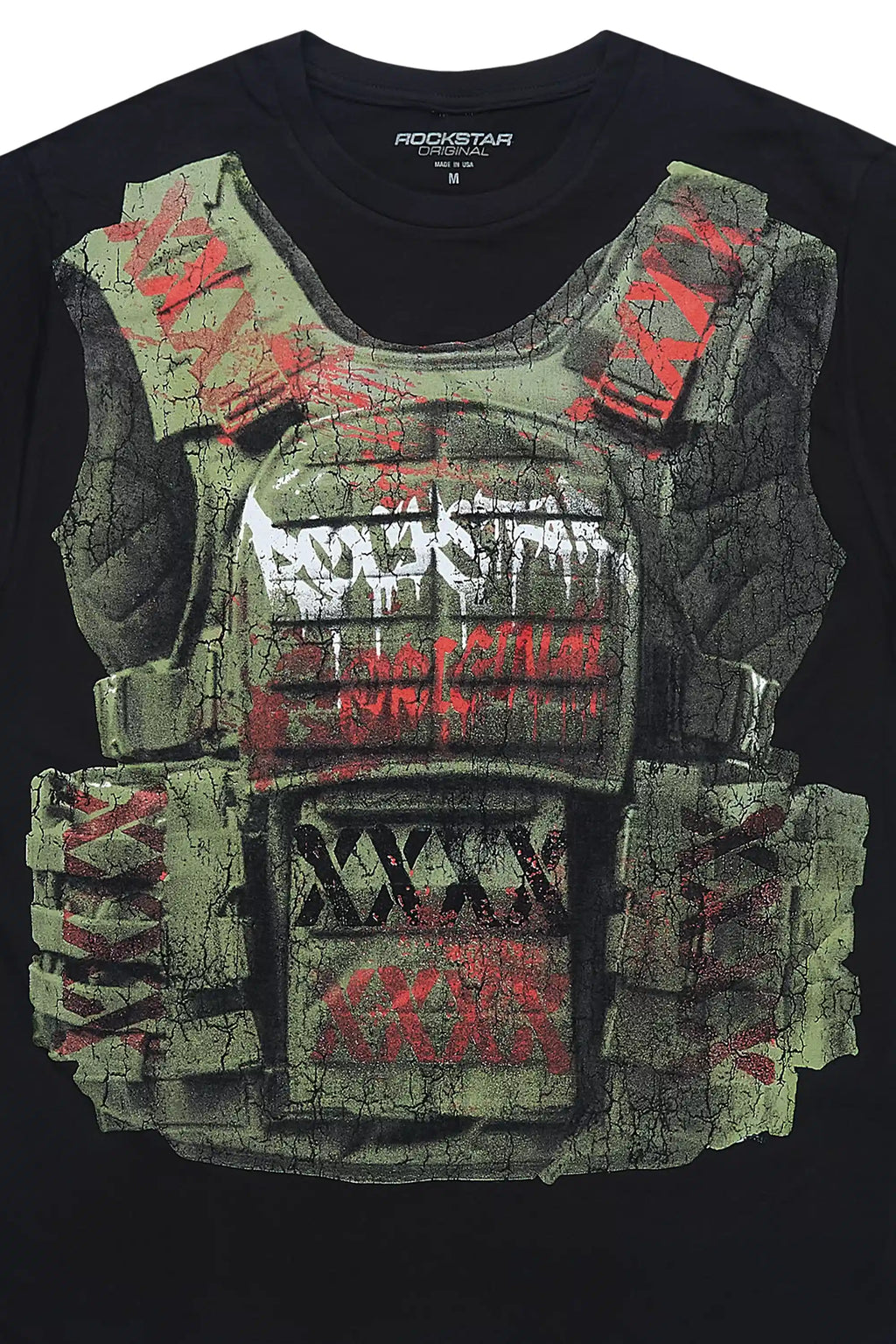 Reilly Black Graphic T-Shirt