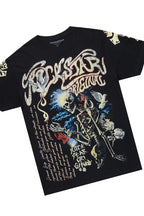 Danby Black/Beige T-Shirt/Baggy Pant Set