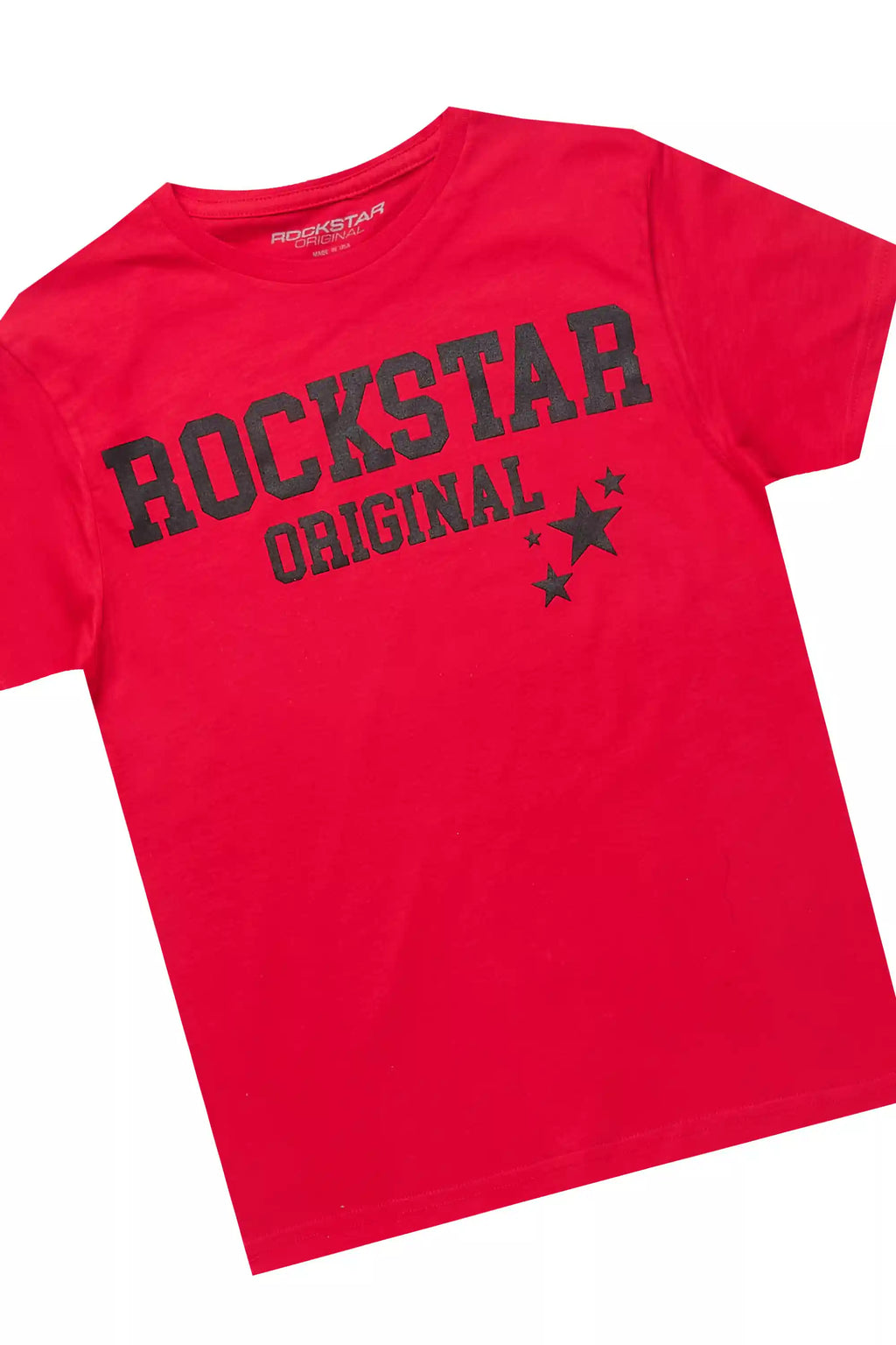 Boys Luton Red T-Shirt/Mesh Short Set