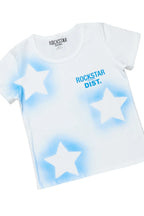 Girls Danna White T-Shirt Flare Jean Set