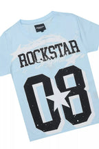 Boys Allstar Baby Blue T-Shirt Cargo Short Set