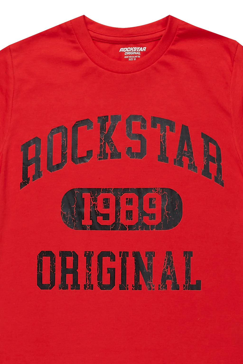 Boys Members Red Graphic T-Shirt