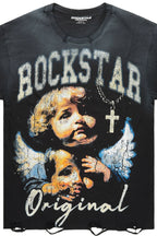 Deiter Black Oversized Graphic T-Shirt