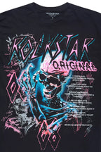 Nox Black/Pink Graphic T-Shirt