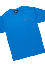 Sana Royal Blue T-Shirt/Raw Edge Short Set