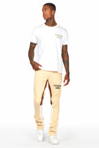 Lake White/Green Graphic T-Shirt