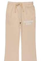 Boys Alpine Beige Stacked Trackpant