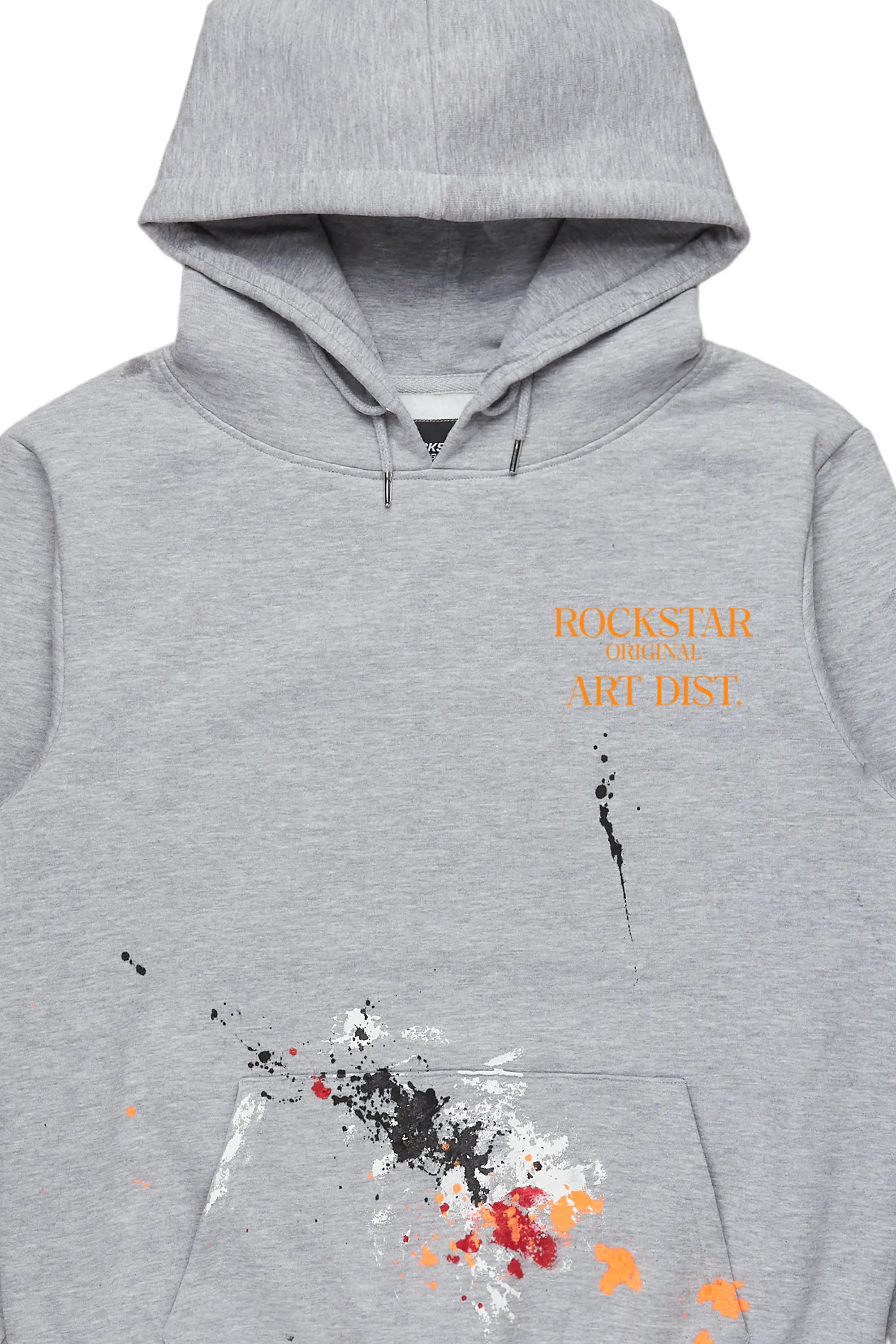 Boys Darin Grey Graphic Hoodie