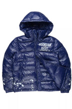 Raffer Navy Heavy Puffer Jacket