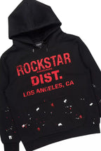 Scottie Black/Red Hoodie/Baggy Track Pant Set