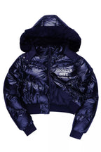 Moncia Navy Puffer Jacket