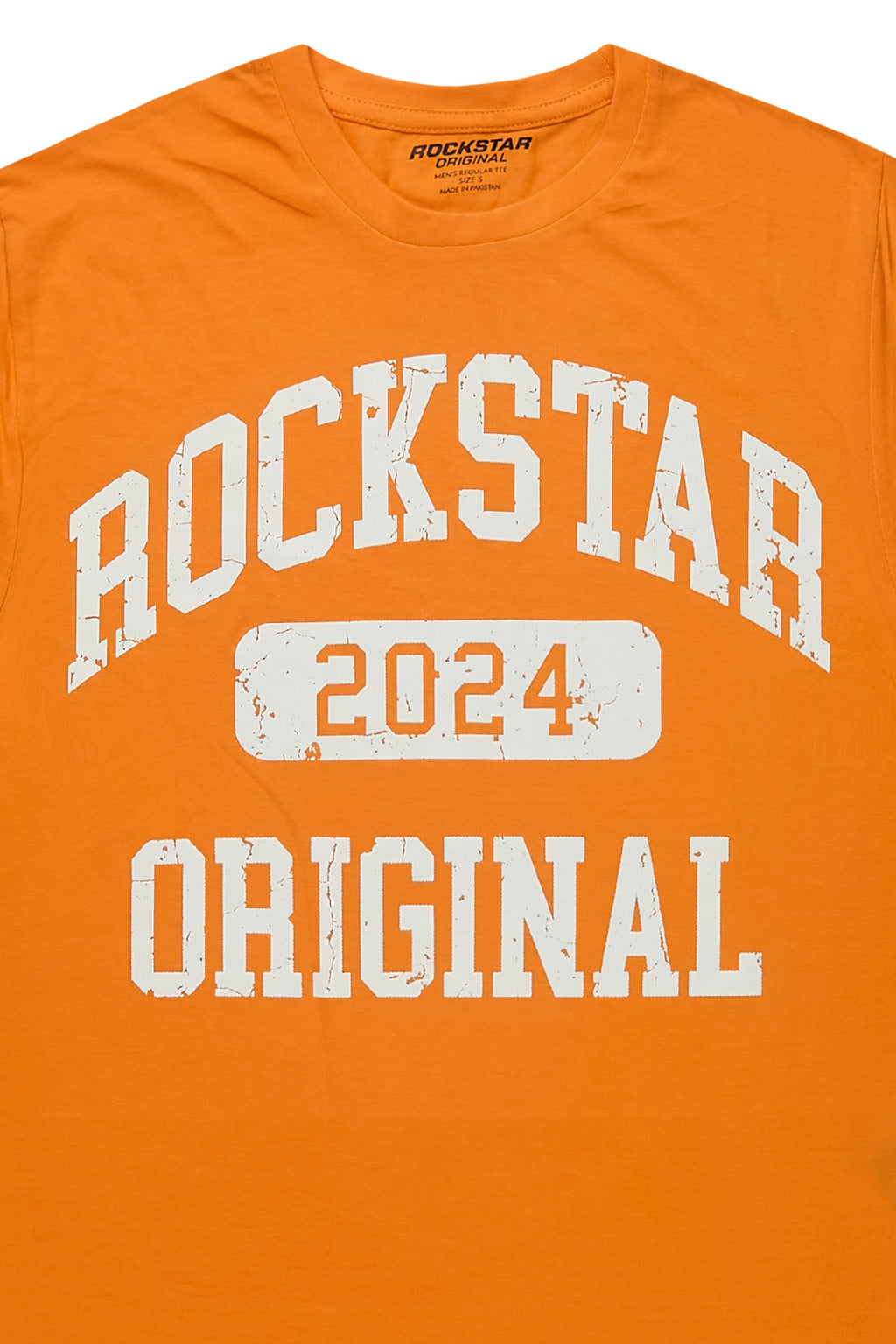 Myesha Orange Oversized T-Shirt