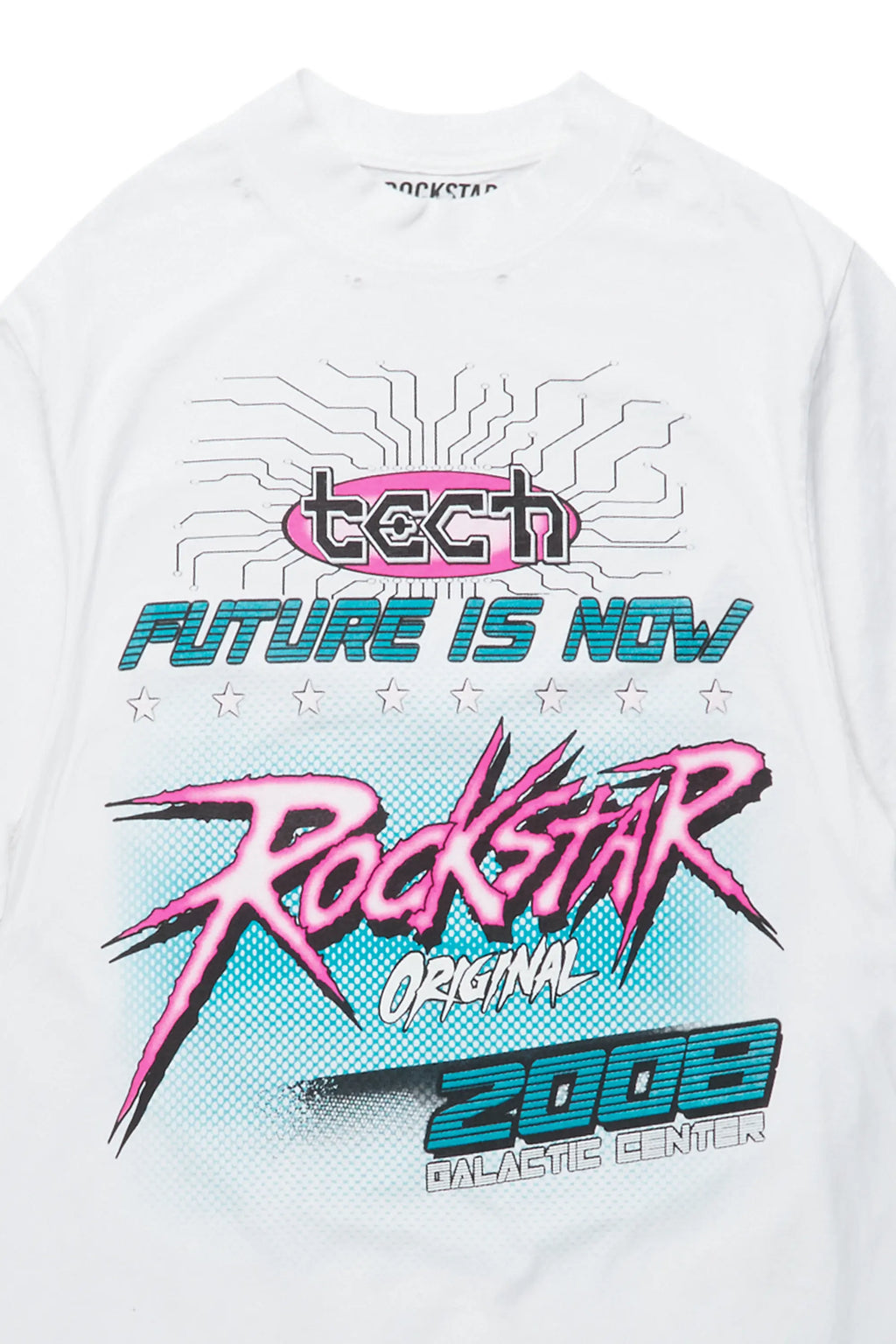 Nene White Mega Oversized T-Shirt