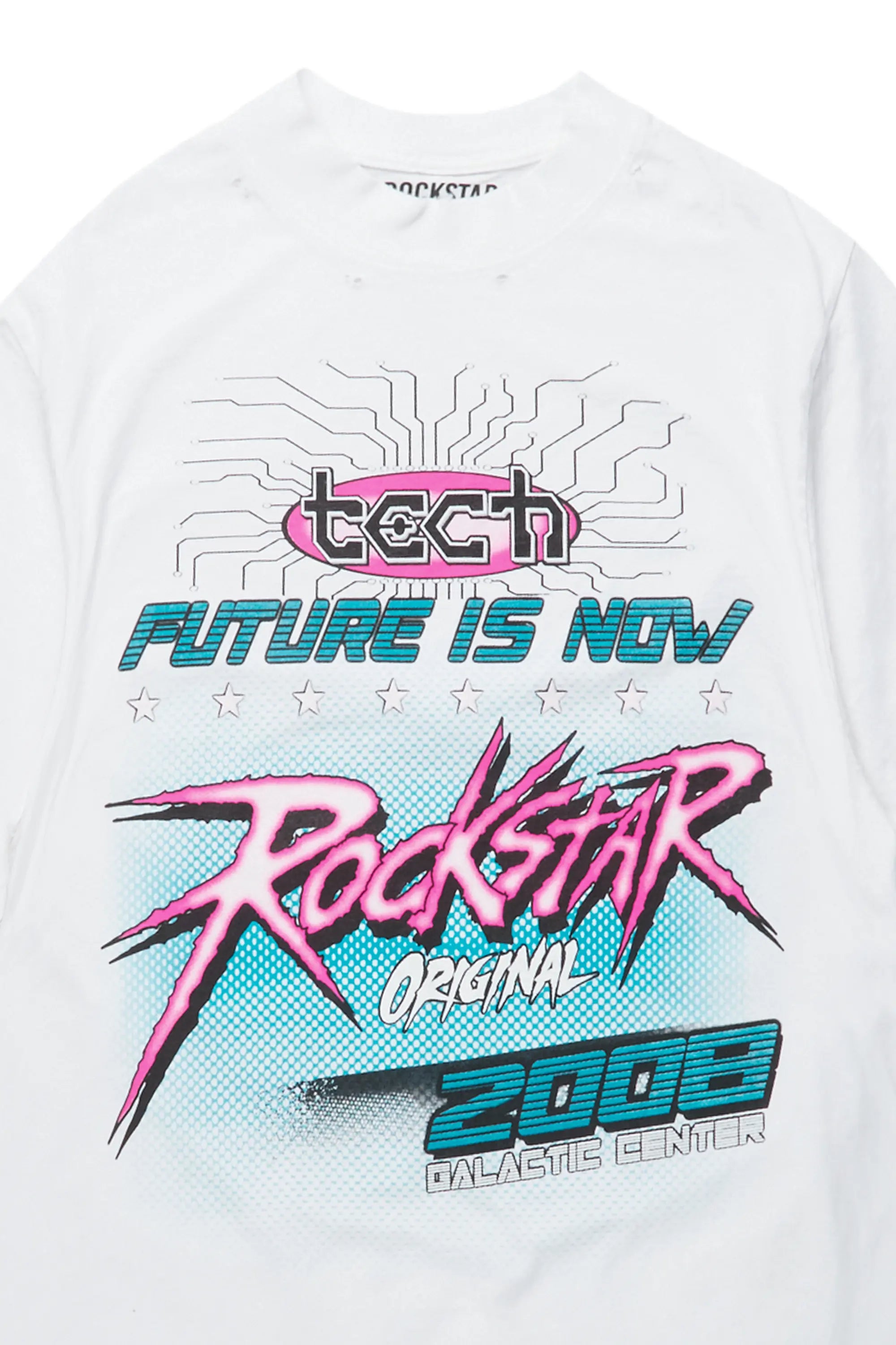 Nene White Mega Oversized T-Shirt