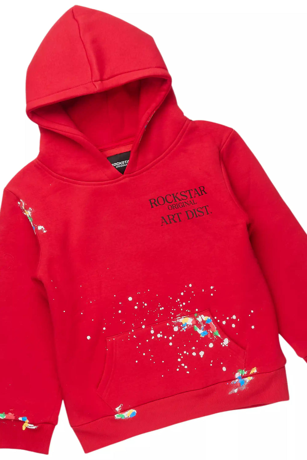 Boys Palmer Red/White Stacked Flare Track Set