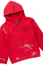 Boys Palmer Red/White Stacked Flare Track Set