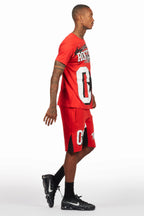 Allstar Red/White T-Shirt Short Set