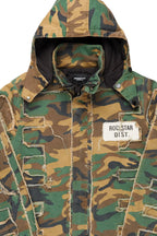 Shake Faded Camo Puffer Jacket