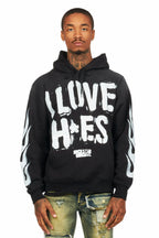 Banyan Black Graphic Hoodie