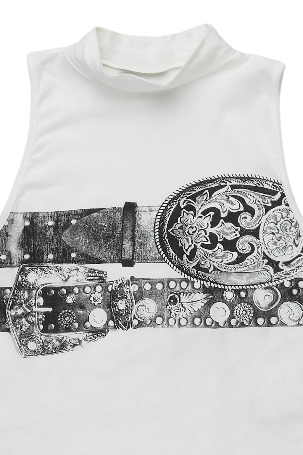 Kyniqua White Tank Top