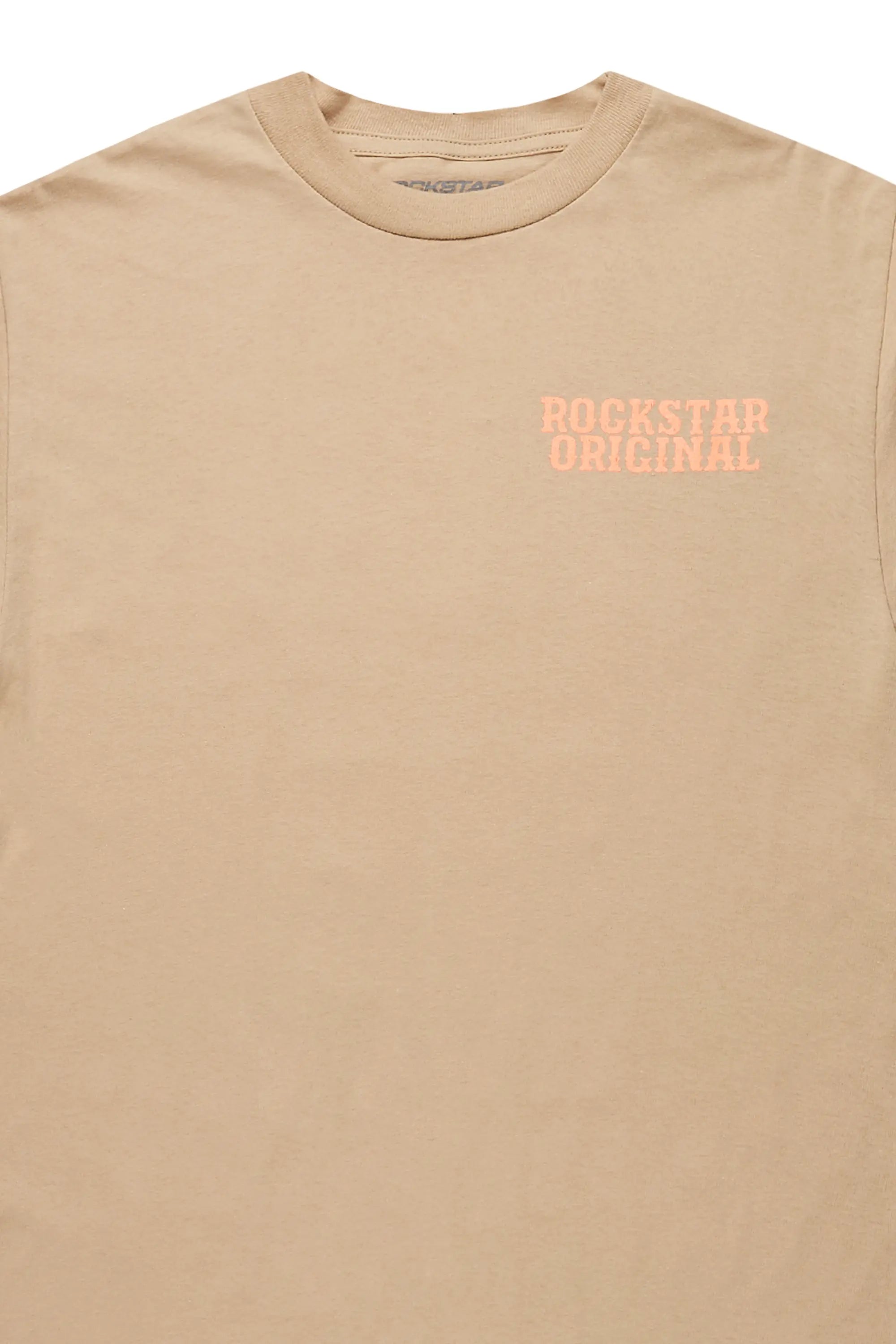 Posse Beige Graphic T-Shirt