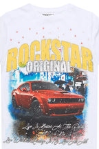 Boys Zerix White Graphic T-Shirt